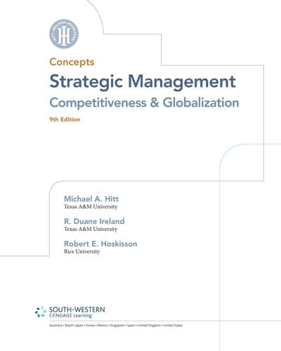Tapa de Strategic management