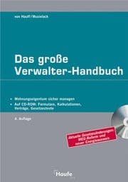 Tapa de Das grosse Verwalter-Handbuch