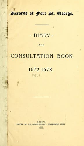 Tapa de Diary and consultation book ...