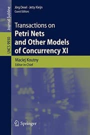 Tapa de Transactions on Petri Nets and Other Models of Concurrency XI