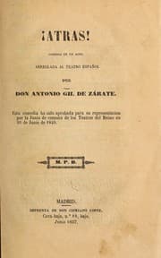 Tapa de ¡Atrás!