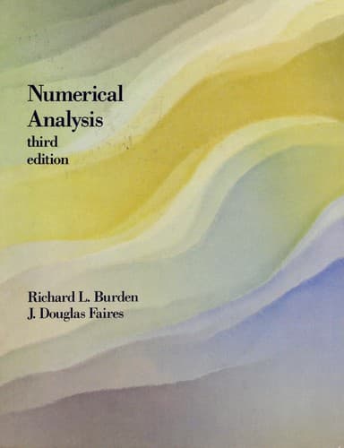 Tapa de Numerical analysis