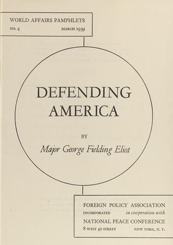 Tapa de Defending America