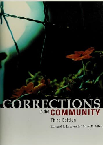 Tapa de Corrections in the community