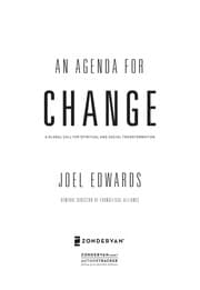 Tapa de An agenda for change