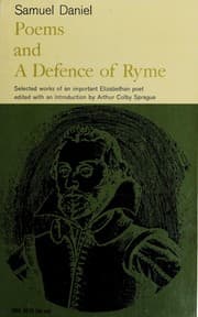 Tapa de Poems, and A defence of ryme