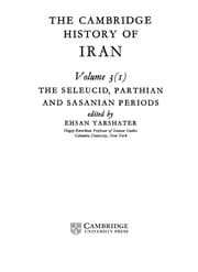 Tapa de Cambridge History of Iran Set (Vol 3 , parts 1 and 2) (The Cambridge History of Iran)