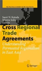 Tapa de Cross Regional Trade Agreements