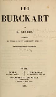 Tapa de Léo Burckart