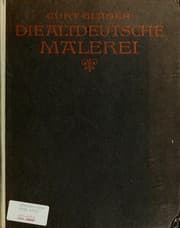 Tapa de Die altdeutsche Malerei