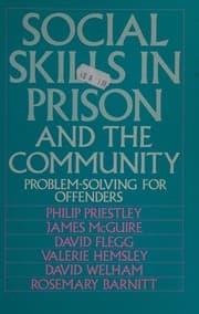Tapa de Social skills in prison and the community