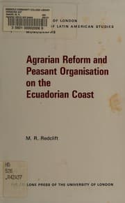 Tapa de Agrarian reform and peasant organization on the Ecuadorian coast