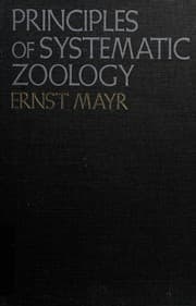 Tapa de Principles of systematic zoology