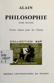Tapa de Philosophie
