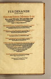 Tapa de Ferdinandi Cortesii. Von dem Newen Hispanien, so im Meer gegem Nidergang, Zwo gantz lustige vnnd fruchtreiche Historien, an den grossmächtigisten vnüberwindtlichisten Herren, Carolum. V. römischen Kaiser &c. Künig in Hispanien &c. ...