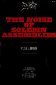Tapa de The noise of solemn assemblies