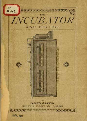 Tapa de The incubator and its use