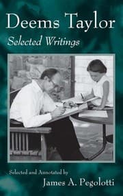 Tapa de Deems Taylor,  selected writings