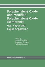 Tapa de Polyphenylene Oxide and Modified Polyphenylene Oxide Membranes