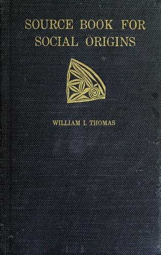 Tapa de Source book for social origins