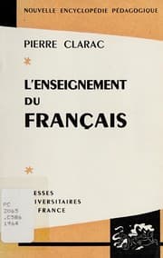 Tapa de L'Enseignement du français