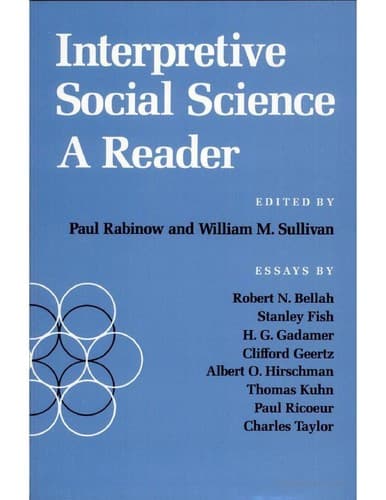 Tapa de Interpretive Social Science