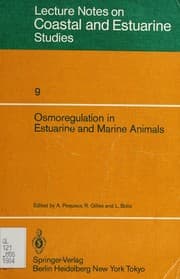 Tapa de Osmoregulation in estuarine and marine animals
