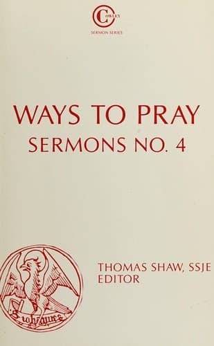 Tapa de Ways to pray