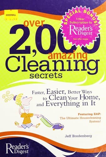 Tapa de Over 2,000 amazing cleaning secrets