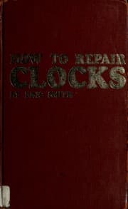 Tapa de How to repair clocks
