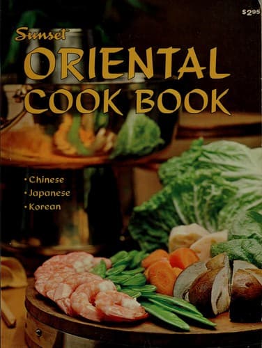Tapa de Sunset Oriental Cook Book