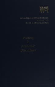 Tapa de Writing in academic disciplines