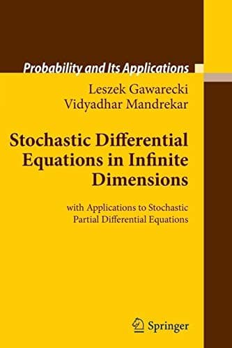 Tapa de Stochastic Differential Equations in Infinite Dimensions