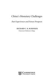Tapa de China's monetary challenges