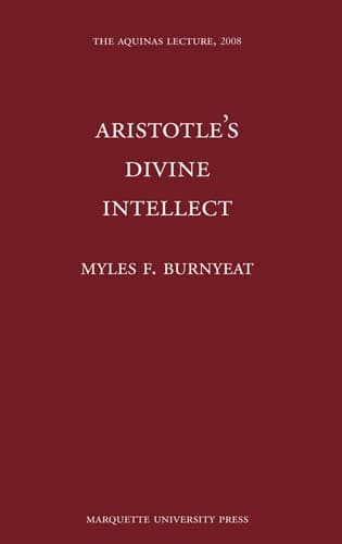 Tapa de Aristotle's divine intellect
