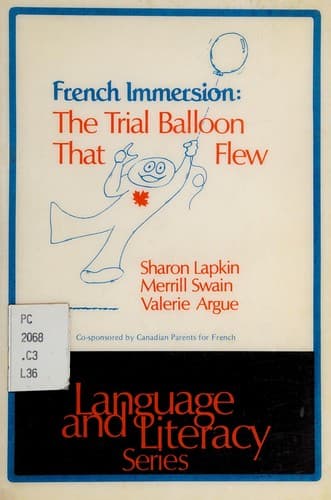 Tapa de French Immersion