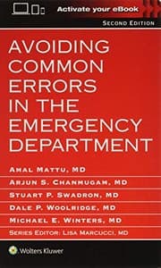 Tapa de Avoiding Common Errors in the Emergency Department
