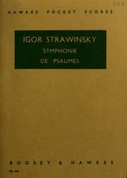 Tapa de Symphonie de Psaumes