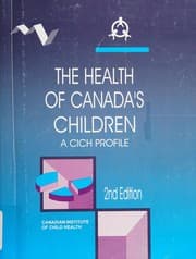 Tapa de The health of Canada's children
