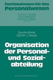 Tapa de Die Organisation der Personal- und Sozialabteilung