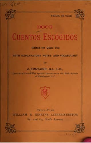Tapa de Doce cuentos escogidos