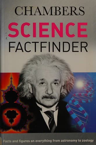 Tapa de Chambers science factfinder