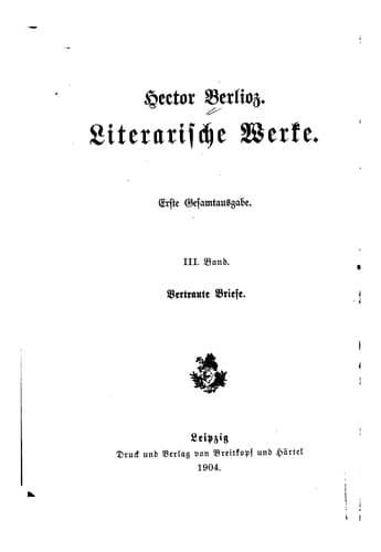 Tapa de Literarische Werke
