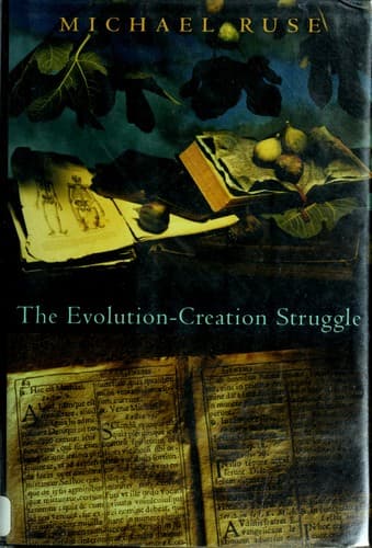 Tapa de The evolution-creation struggle