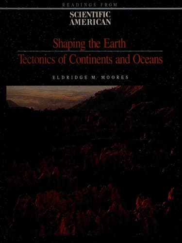 Tapa de Shaping the earth