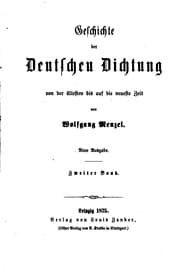 Tapa de Geschichte der deutschen Dichtung von der ältesten bis auf die neueste Zeit
