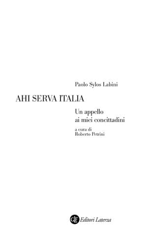 Tapa de Ahi serva Italia