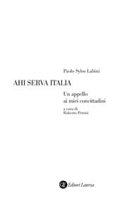 Tapa de Ahi serva Italia