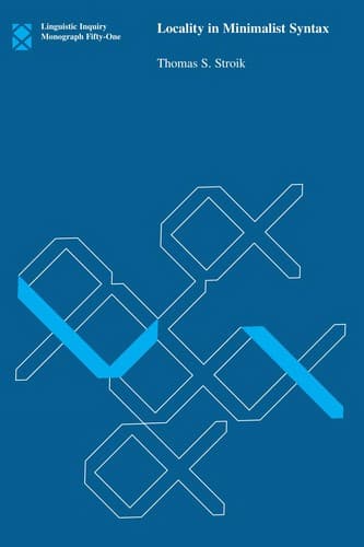 Tapa de Locality in minimalist syntax