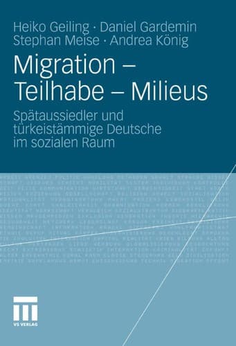 Tapa de Migration - Teilhabe - Milieus